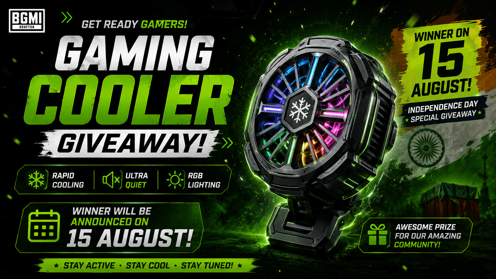 BGMI Giveaway